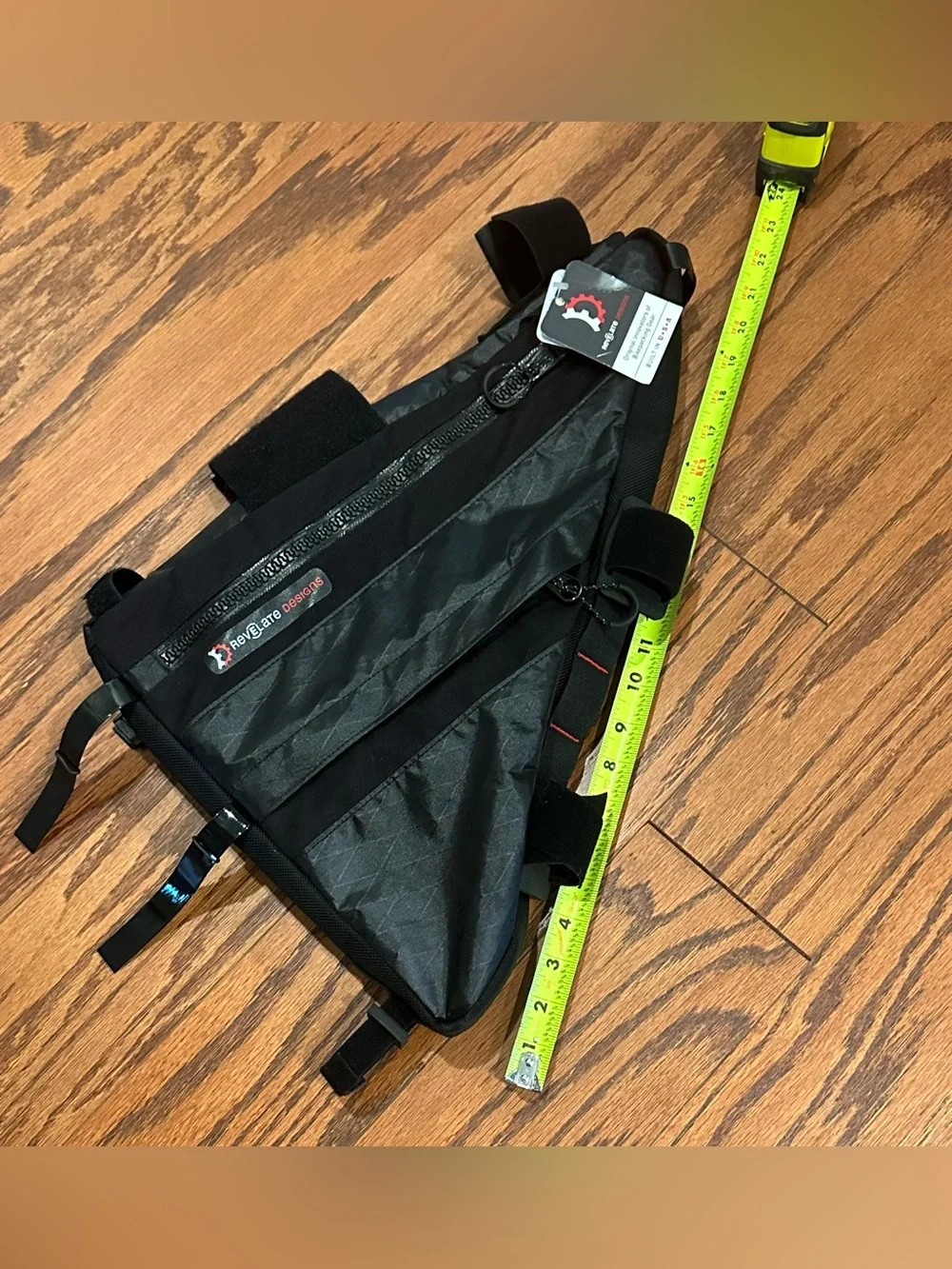 NWT Revelate Black Bike Frame Pack for Bikepacking, Gravel Biking, Mtn. Biking